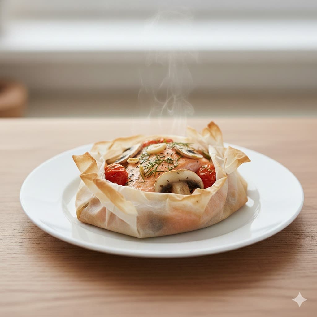 Saumon en papillote