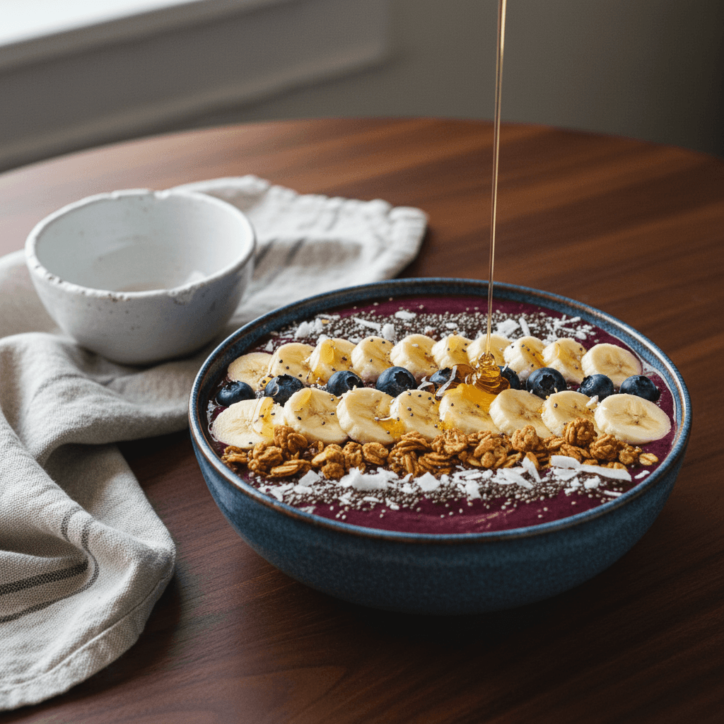 Açaí Bowl Granola et Fruits Frais