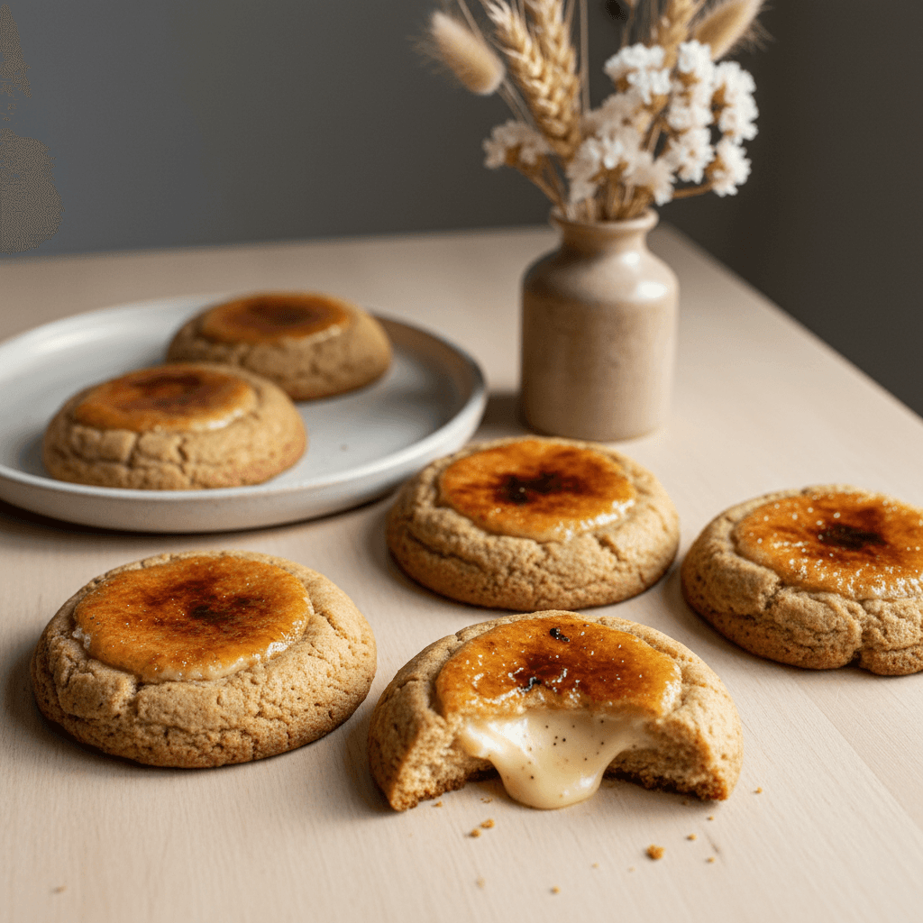 Crème Brûlée Cookies