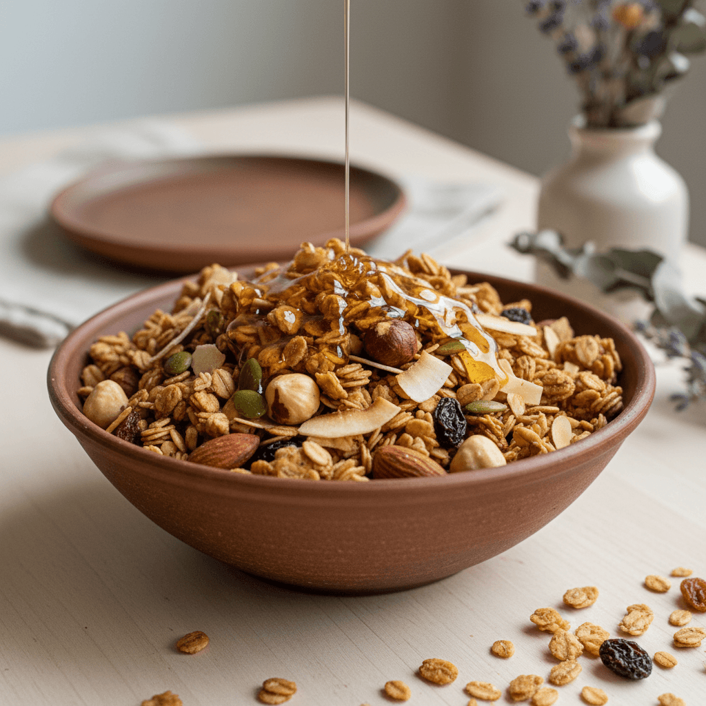 Granola Maison Noisettes et Miel