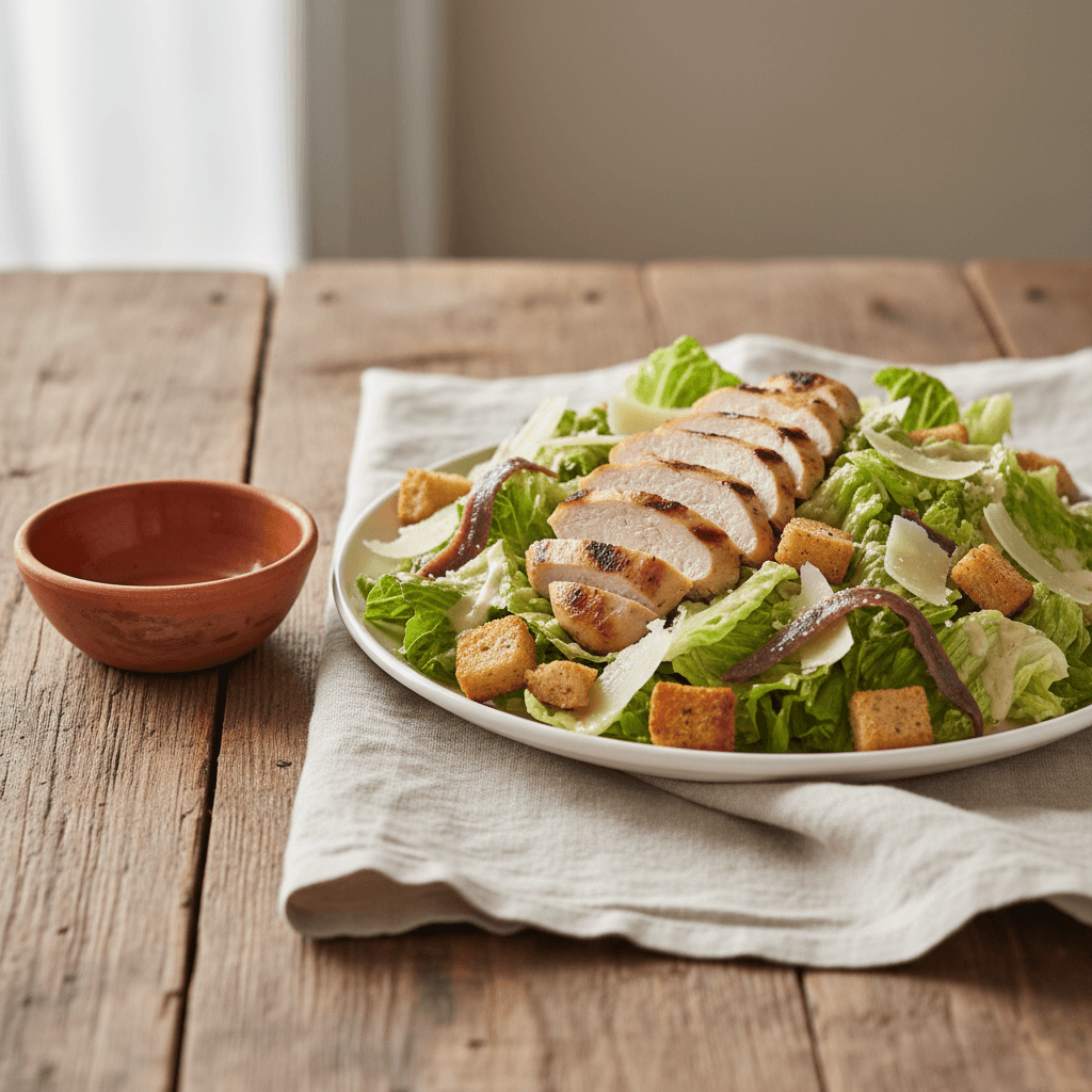 Salade César Revisitée au Poulet Grillé