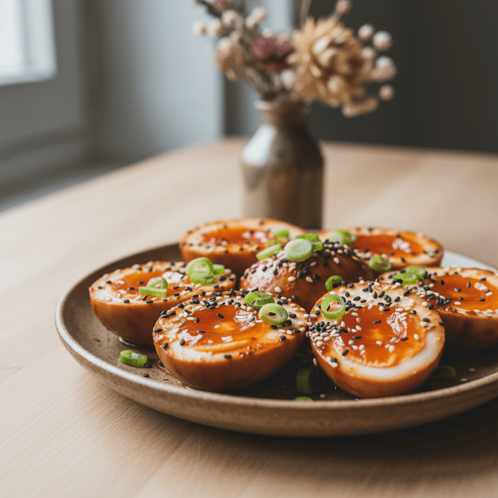 Œufs Gochujang Marinés
